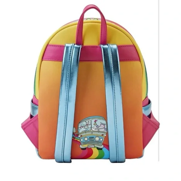 Loungefly Colorful Beatles Backpack - Picture 4 of 7